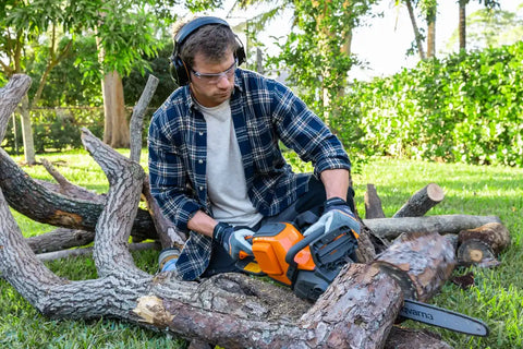Husqvarna 350i Power Axe Chainsaw (battery and charger included)