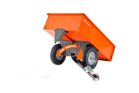 12 Cu. Ft. Steel Swivel Dump Cart
