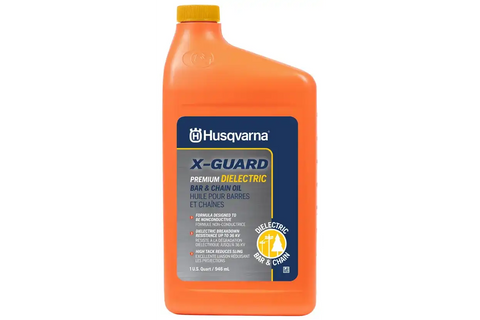 X-Guard Dielectric Bar & Chain Oil - Case of 12, 1-quart bottles