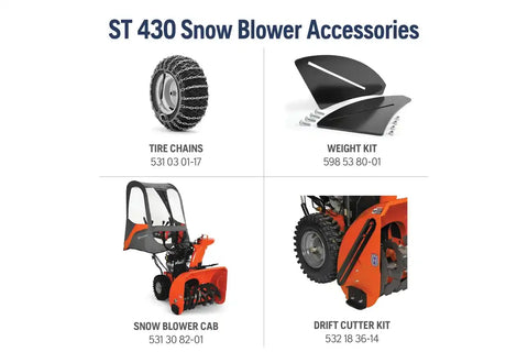 Husqvarna ST 430 Snow Blower